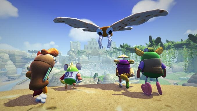 Bugsnax and Its Supersized Isle of Bigsnax DLC Coming to Game Pass and Switch