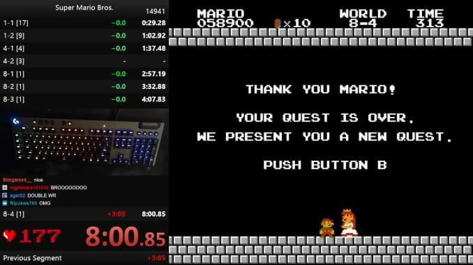 The Pull of Nostalgia: Speedrunning and NES Games