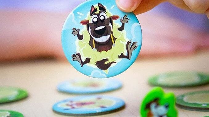 Protect Your Sheep in the Kids Board Game Wilson & Shep