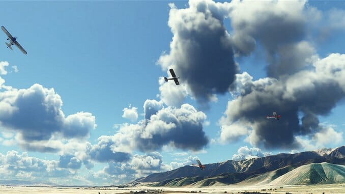Watch People Fly Directly into Hurricane Laura In Microsoft Flight Simulator