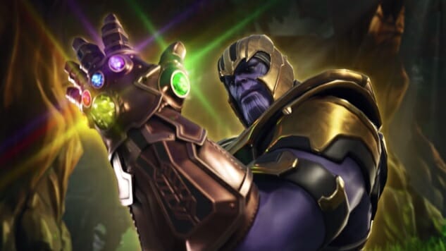 Thanos Drops into Fortnite for Infinity War Crossover