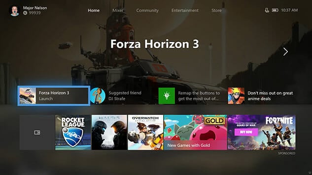 Latest Xbox One Update is Rolling Out Now