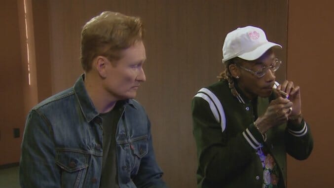 Conan Gets High on Gears of War 4 with Wiz Khalifa