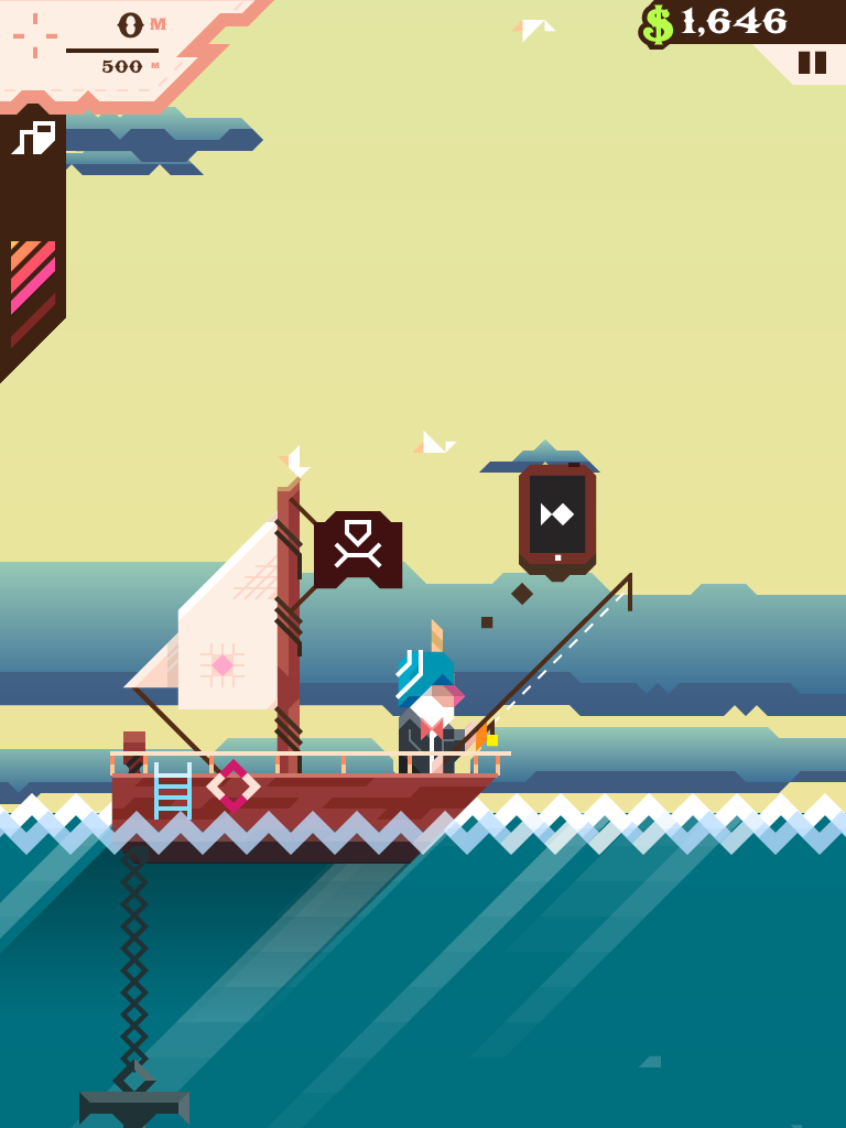Ridiculous Fishing (iOS)