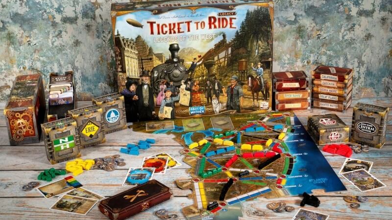 Ticket to Ride Legacy: Legends of the West Proves There’s Still Life in Legacy Games