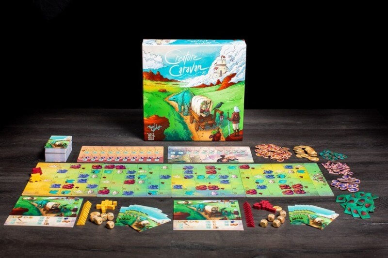 Creature Caravan board game