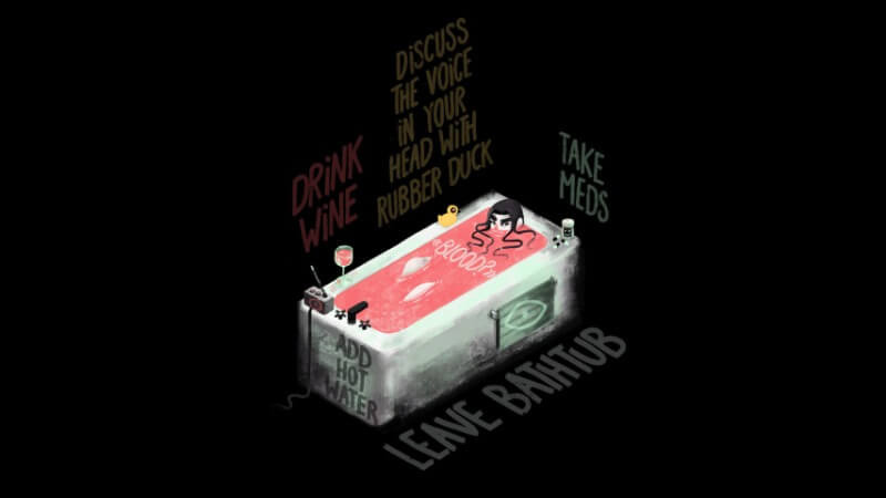 Best Games LudoNarraCon 2025 Psychotic Bathtub