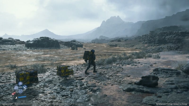 Death Stranding 2 hiking