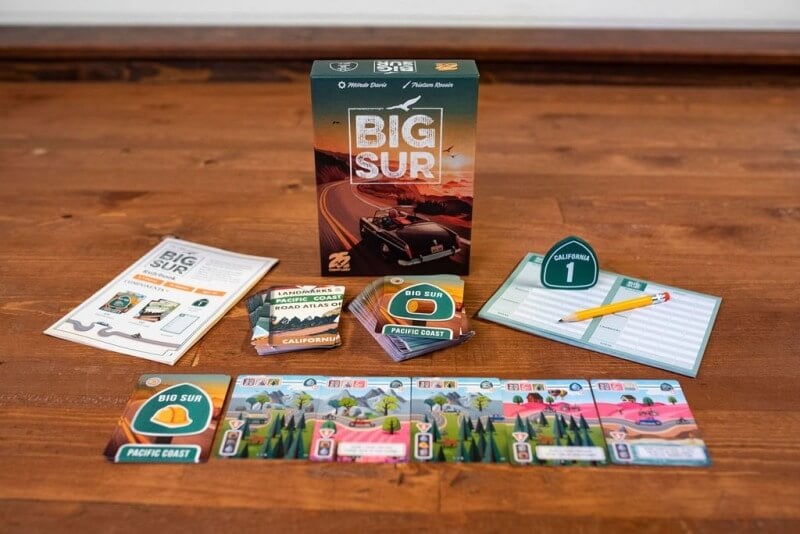 Big Sur board game