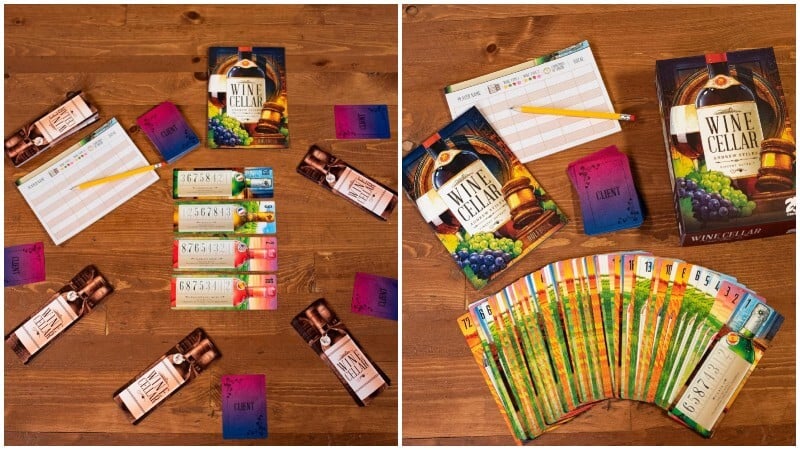 Wine Cellar board game